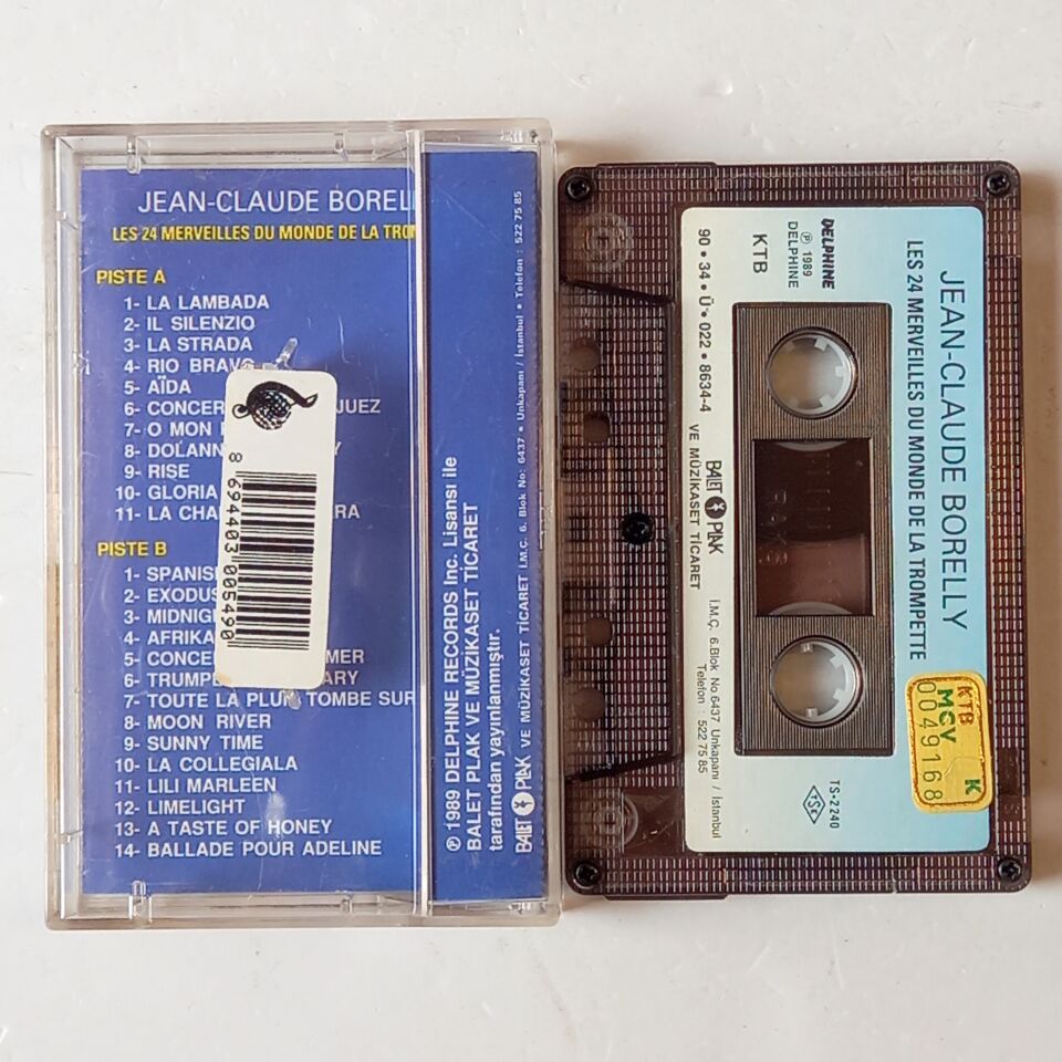JEAN-CLAUDE BORELLY – LES 24 MERVEILLES DU MONDE DE LA TROMPETTE (1990) - KASET 2.EL