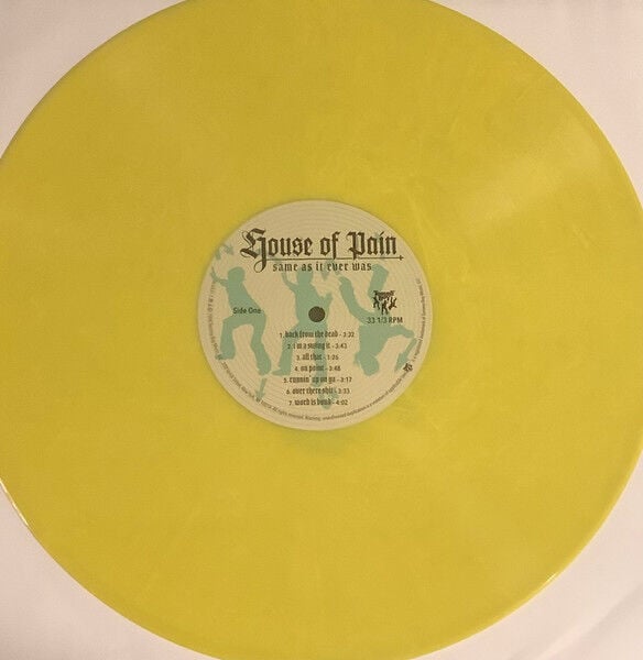 HOUSE OF PAIN - SAME AS IT EVER WAS (1994) - LP + 7'' 45RPM SINGLE 2024 COLOURED EDITION SIFIR PLAK