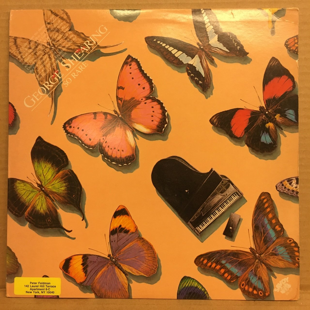 GEORGE SHEARING - SO RARE - PLAK 2.EL