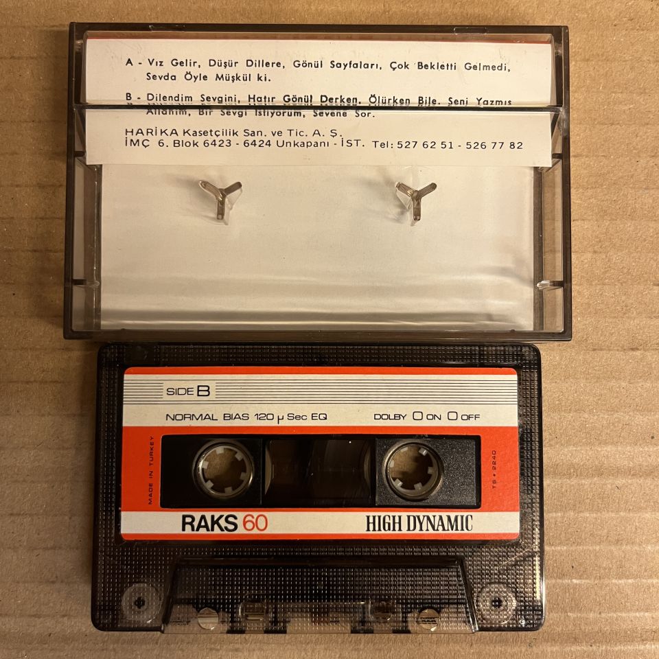 SERACETTİN ERMAN - 5 / DÜNYA BANA VIZ GELİR (1983) - KASET 2.EL