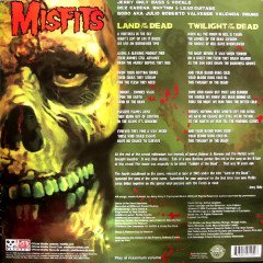 MISFITS - LAND OF THE DEAD/TWILIGHT OF THE DEAD (2009) - 12'' MAXI SINGLE COLOURED SIFIR PLAK