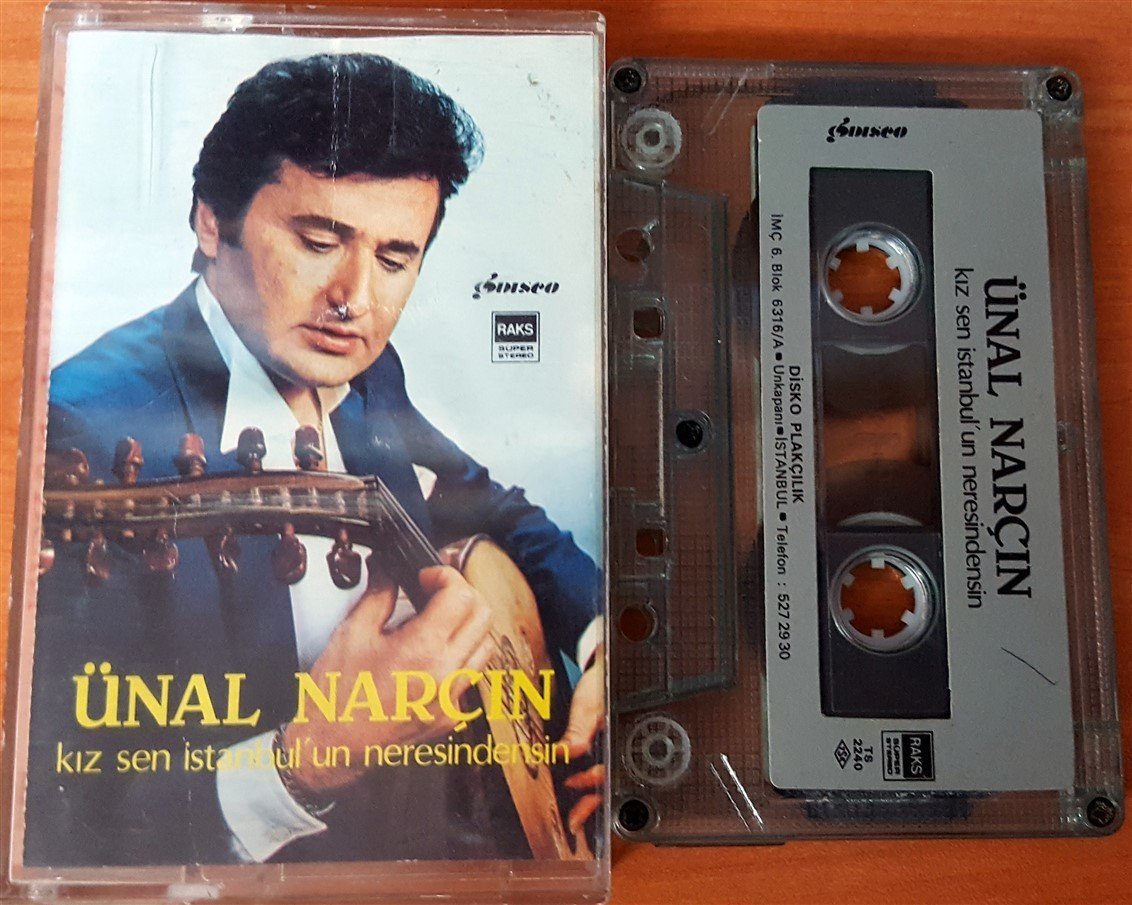 ÜNAL NARÇIN - KIZ SEN İSTANBUL'UN NERESİNDENSİN KASET 2.EL