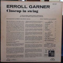 ERROLL GARNER - CLOSEUP IN SWING (1961) - PLAK 2.EL