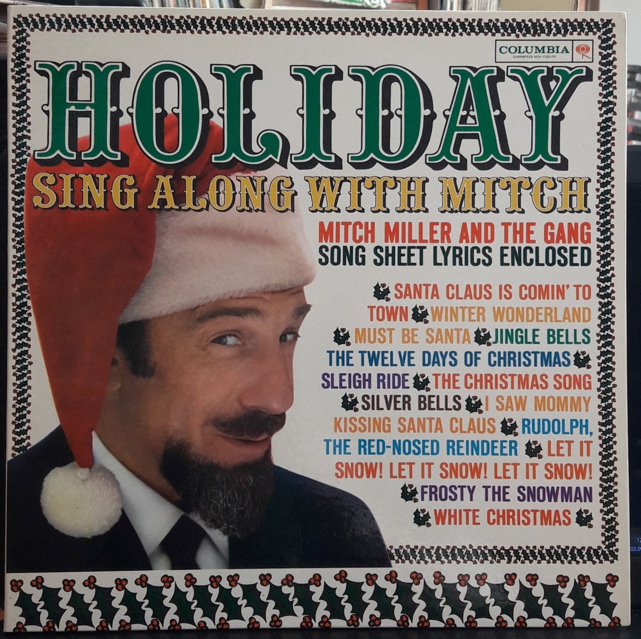 MITCH MILLER & THE GANG - HOLIDAY SING ALONG WITH MITCH - PLAK 2.EL