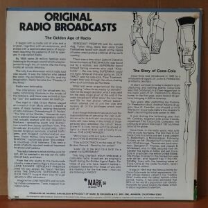 SUPERMAN / ORIGINAL RADIO BROADCAST (1973) - LP 2.EL PLAK