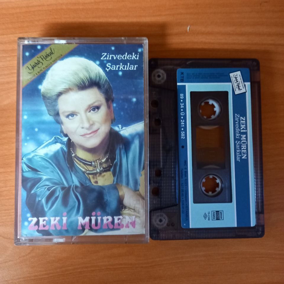 ZEKİ MÜREN - ZİRVEDEKİ ŞARKILAR (1989) - KASET 2.EL