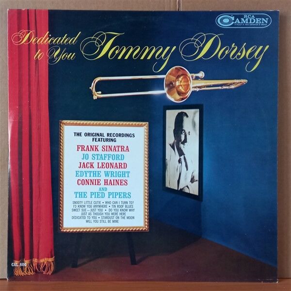 TOMMY DORSEY – DEDICATED TO YOU (1964) - LP 2.EL PLAK