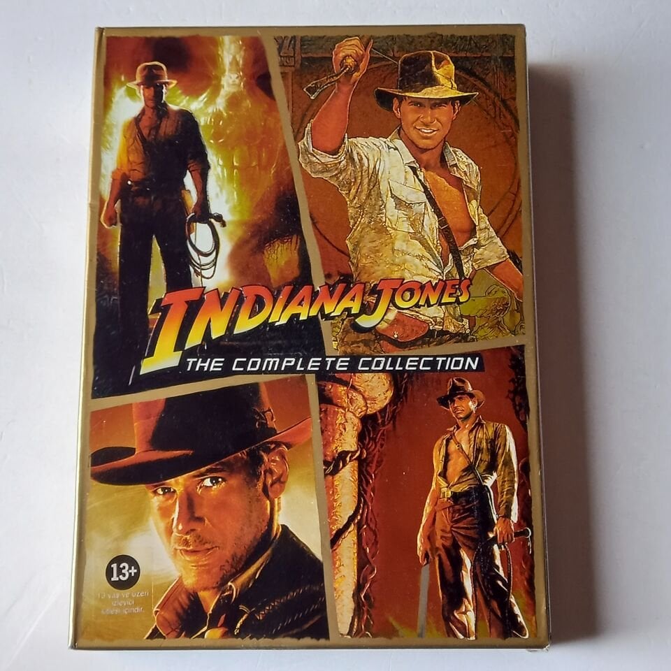 INDIANA JONES: THE COMPLETE COLLECTION - 4DVD BOX SET 2.EL