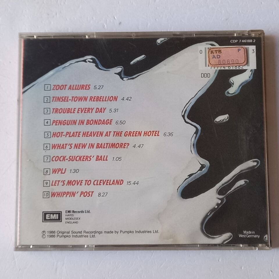 FRANK ZAPPA – DOES HUMOR BELONG IN MUSIC? (1986) - CD 2.EL