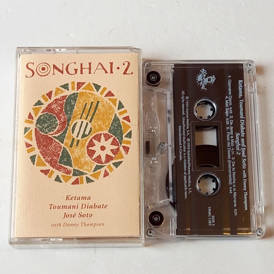 KETAMA, TOUMANI DIABATE, JOSE SOTO, DANNY THOMPSON – SONGHAI 2 (1994) - KASET 2.EL