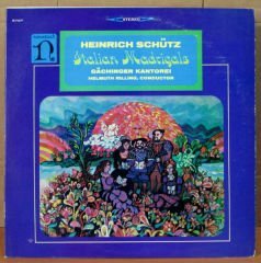 HEINRICH SCHÜTZ - ITALIAN MADRIGALS LP 2.EL