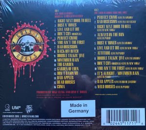 GUNS N' ROSES - USE YOUR ILLUSION I (1991) 2xCD DELUXE EDITION DIGIPAK CD AMBALAJINDA SIFIR